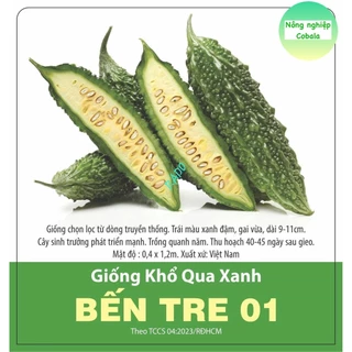 Hạt Giống Khổ Qua Xanh (BẾN TRE 01) 2gr