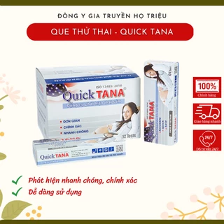 Que thử thai Quick tana 5mm, phát hiện thai sớm, tiện lợi - dễ sử dụng - chính xá, Hộp 1 que
