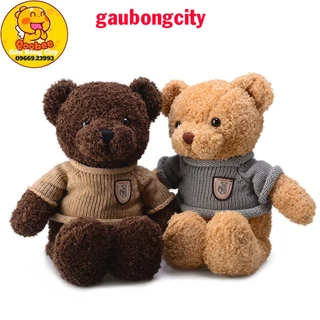 Gấu Bông Teddy Head Tales Thú Nhồi Bông Gòn Cao Cấp Gấu Bông City