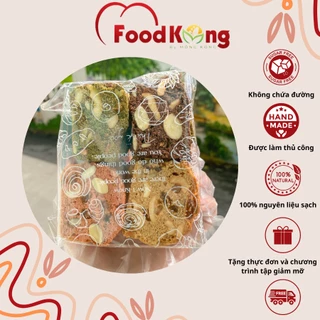 Bánh Biscotti nguyên cám FoodKong, Hỗ trợ giảm cân giữ dáng, Bổ sung dinh dưỡng