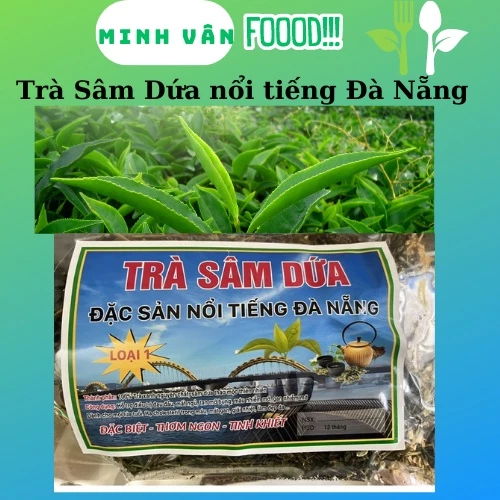 Trà Sâm Dứa Chính Gốc Đà Nẵng  Thơm Thanh Nhiệt Mát Gan Dễ Ngủ Gói 500g Đặc Sản Đà Nẵng