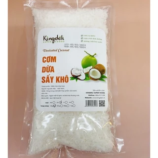 Cơm Dừa Sợi Sấy Khô 150Gr(giao thương hiệu kingdeli hoặc định phú mỹ)