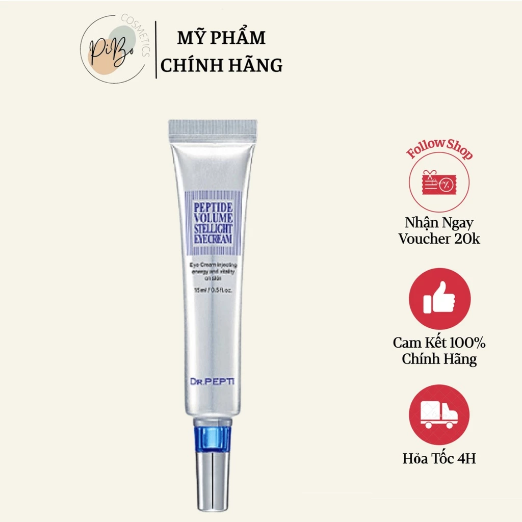 Kem Dưỡng Da Vùng Mắt Dr.PEPTI PEPTIDE VOLUME STELLIGHT EYECREAM