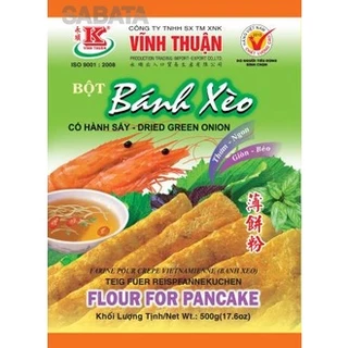 Bột Bánh Xèo Hành Sấy Hương Dừa 500g