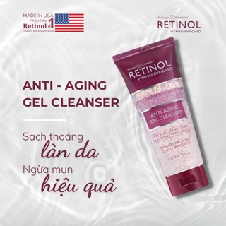 Gel rửa mặt Retinol sạch sâu, dưỡng da Retinol Anti-Aging Gel Cleanser (150ml)