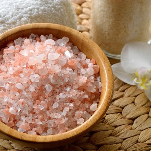 Muối hồng Hymalaya / muối hồng dạng hạt thô gói 500g