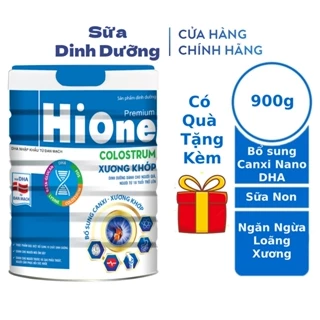 Sữa Xương Khớp Hi One Colostrum 900g, Sữa canxi cho người già, Sữa canxi cho người lớn, Sữa non HiOne Colostrum