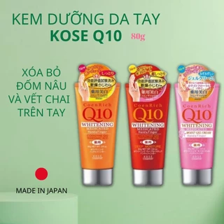 KEM DƯỠNG DA TAY KOSE Q10 TUÝP 80G - HÀNG NHẬT NỘI ĐỊA