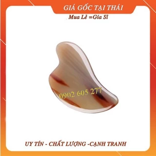 Dụng Cụ Mát Xa Cạo Gió Sừng Tim HAHANCO Làm Mịn Da Mặt Và Toàn Thân Chống Lão Hóa