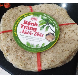 Bánh tráng nước dừa Bình Định