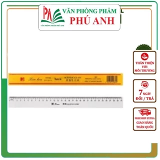 Thước kẻ kewen 20cm chuẩn VPP PHÚ ANH