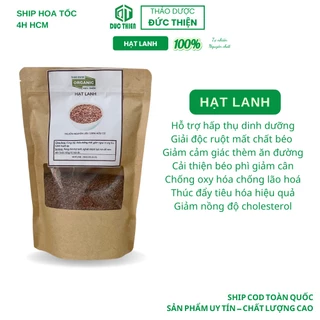 500g Hạt Lanh Nâu Hữu Cơ Canada (Sạch,Không Bụi) - Hạt Lanh Ủ Tóc, Kích Thích Mọc Tóc, Bổ Sung Dinh Dưỡng