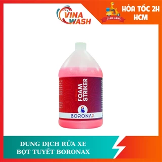 Nước Rửa Xe Bọt Tuyết Boronax 3.78L [Tỉ lệ pha 1:500] - (Nhập Khẩu Mỹ)