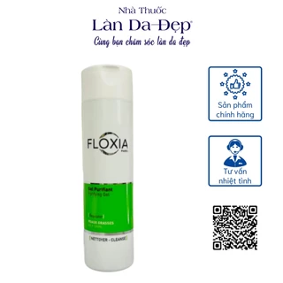 Gel rửa mặt Floxia Paris Purifying Gel Aha da mụn ngăn mụn kiềm dầu 200ml