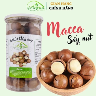 Hạt macca nứt vỏ ANNUT mắc ca Tây Nguyên ngũ cốc dinh dưỡng cho bà bầu, ăn kiêng, giảm cân