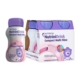 1 thùng sữa Nutrinidrink Compact Multifiber dành cho trẻ nhẹ cân thấp còi 6 lốc 24 chai 125ml