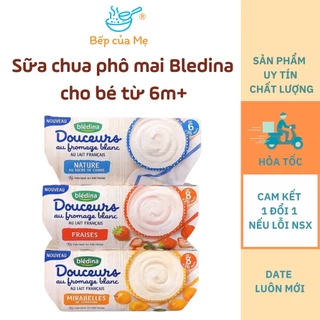 Sữa chua Bledina phô mai của Pháp thơm ngon bổ dưỡng đủ vị cho bé ăn dặm, sữa chua cho bé 6 tháng, Shop Bếp Của Mẹ