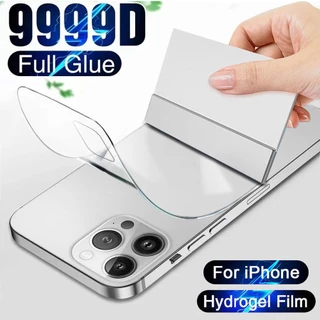 【1 Miếng】Miếng Hydrogel Dán Mềm Trong Suốt Bảo vệ màng lưng Cho Iphone 14 15 Plus 11 12 13 14 15 Pro Max