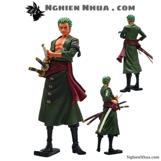 Mô hình One Piece Zoro Grandista cao 28cm , figure one piece roronoa zoro