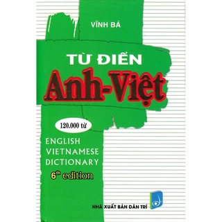 Sách - Từ Điển Anh - Việt 120.000 Từ (Bìa Cứng - HA)