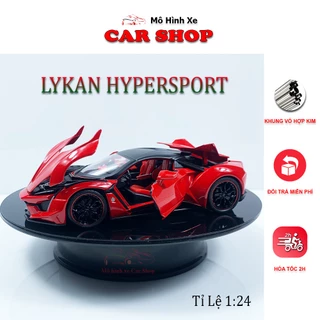 Mô hình xe Lykan Hypersport tỉ lệ 1:24 hãng Hengteng