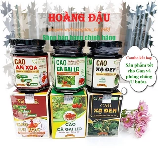 Cao Cà Gai Leo, Cao xạ đen, Cao An xoa Minh Nhi (lọ 100g) giải độc gan, bảo vệ gan, phòng U bướu