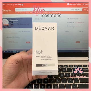 [Công ty] Tinh chất trẻ hóa Décaar Oxygen Serum+ mẫu mới 30ml