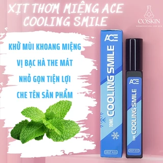 Xịt Thơm Miệng Kissing Spray ACEMAN Nam Nữ 10ml Hương Vị BẠC HÀ Tự Nhiên The Mát | COSKIN