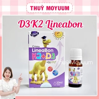 LineaBon D3K2 Chính hãng tăng cường hấp thu Canxi phát triển chiều cao cho bé