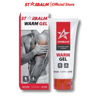 Gel làm nóng STARBALM Warm Gel 100ml giúp làm ấm nóng các vùng cơ vận động tập luyện