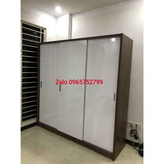 Tủ Áo Cửa Lùa 2m x 2m Gỗ MDF Melamine