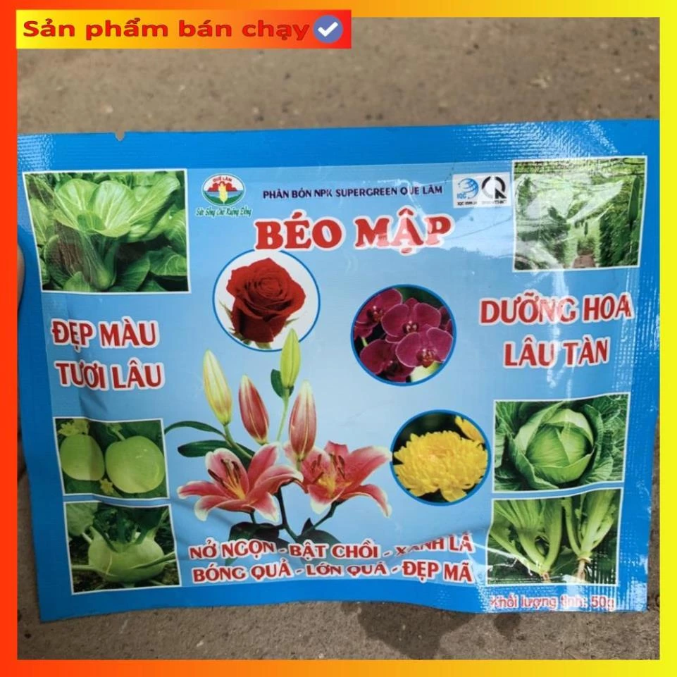 Phân bón dinh dưỡng NPK hòa tan giúp cây khỏe để nhánh mạnh