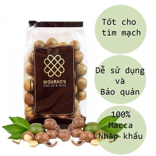 [Hàng Loại 1] Hạt macca sấy khô nguyên vỏ Mourad’s 500g mac ca của Úc