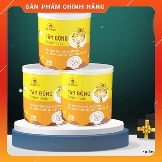 combo 3  hủ tăm bông BBT (merigo) cho bé (hủ 330 que)-chính hãng bạch tuyết