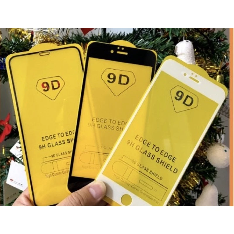 [FULL MÀN HÌNH] Kính cường lực iphone 9D full màn chống vân tay cho iphone 6/6s/6plus/7plus/8/8plus/X/xs max/11/12/13/14