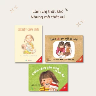 Sách Combo Ehon Làm chị thật khó- Nhưng mà thật vui (3C) - ehomebooks