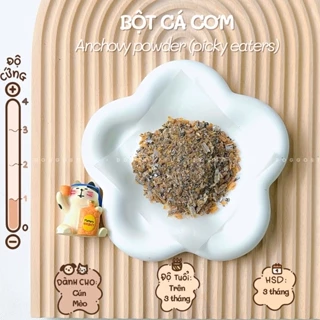 Bột Cá Cơm Nguyên Chất Ruốc Cá Cơm Cho Chó Mèo Kén Ăn DOGGOSTYLE Homemade Cung Cấp Protein Omega 3,6,9 Mượt Lông