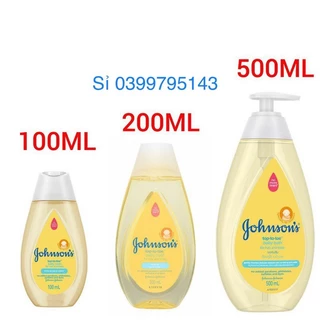 Sữa Tắm Gội Toàn Thân Cho Bé Johnson's Baby Cottontouch Top-To-Toe Bath 500ml