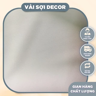 Vải phông nền màu trắng chống nhăn nhàu backgroud, lookbock (khổ1,6m)