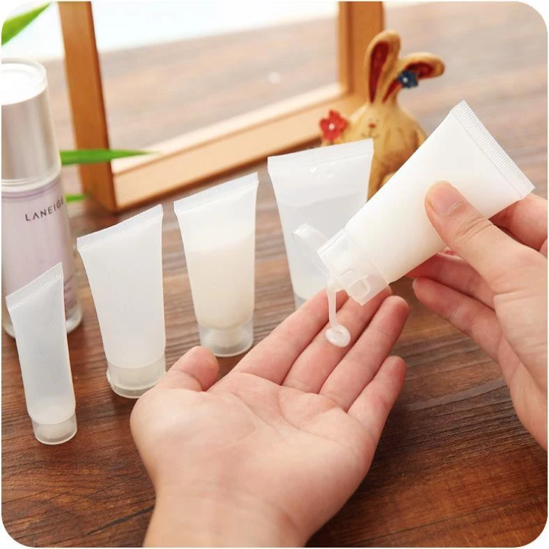 [Combo 3 Cái] Tuýp Nhựa Chiết Mỹ Phẩm Du Lịch, Tuýp Đựng Dầu Gội, Sữa Tắm, Sữa Rửa Mặt