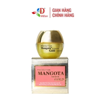 Kem dưỡng trắng da Whitening Cream Mangota Gold cao cấp mờ thâm nám, làm đều màu da 15g