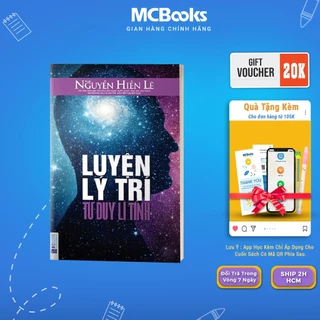 Sách - Luyện Lý Trí - Tư Duy Lí Tính Mcbooks