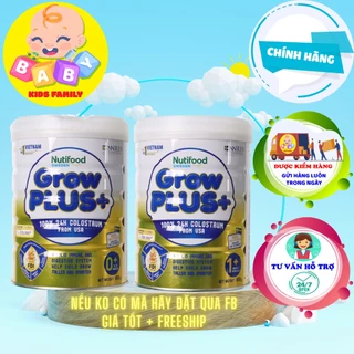 Sữa Bột Vàng Nutifood GrowPLUS+ sữa non 800g