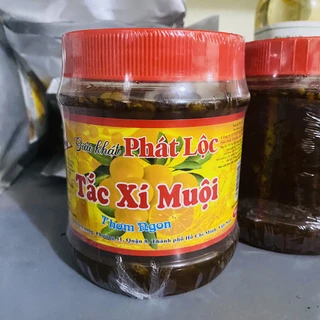 Tắc xí muội Phát Lộc hũ lớn 900g dùng pha trà chanh, tắc, nước giải khát...