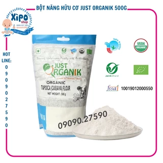 Bột Năng Hữu Cơ Arrow Và Just Organik 500g