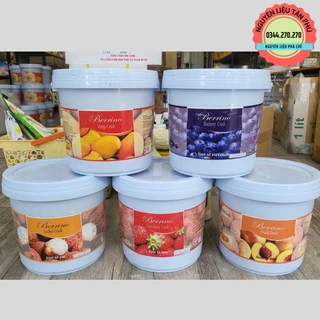 XÔ 5KG - Sinh tố Berrino Đào, Dâu, Vải ,Ổi, Thơm -