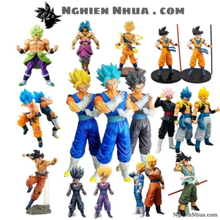 Mô hình Dragon Ball Tổng hợp các nhân vật Songoku Dragon Ball hàng siêu chất figure mô hình 7 viên ngọc rồng