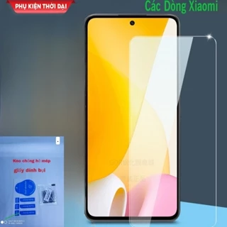 Cường lực Poco F3 / Redmi K40 / K40 Pro / K40 Gaming / K40s / K50 / K60 trong suốt loại tốt kính mặt trước