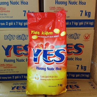 Bột Giặt YES Hương Nước Hoa 7Kg - Tiết Kiệm