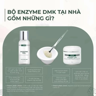 ✔️ [CHÍNH HÃNG]Bộ Enzyme DMK Therapy dưỡng trắng căng bóng phục hồi da mẫu mới